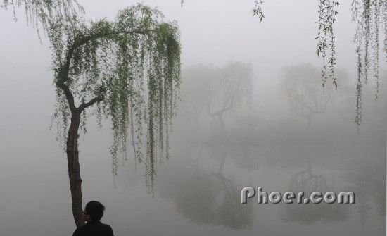 北京雾夜中的温情陪伴，友情与陪伴的温馨故事
