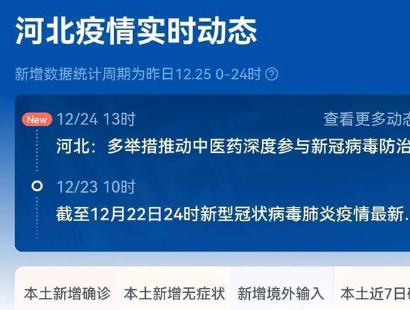 河北最新疫情实时更新及最新消息