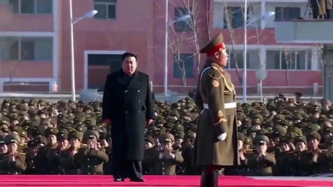 金正恩阐明强硬的军事政治立场