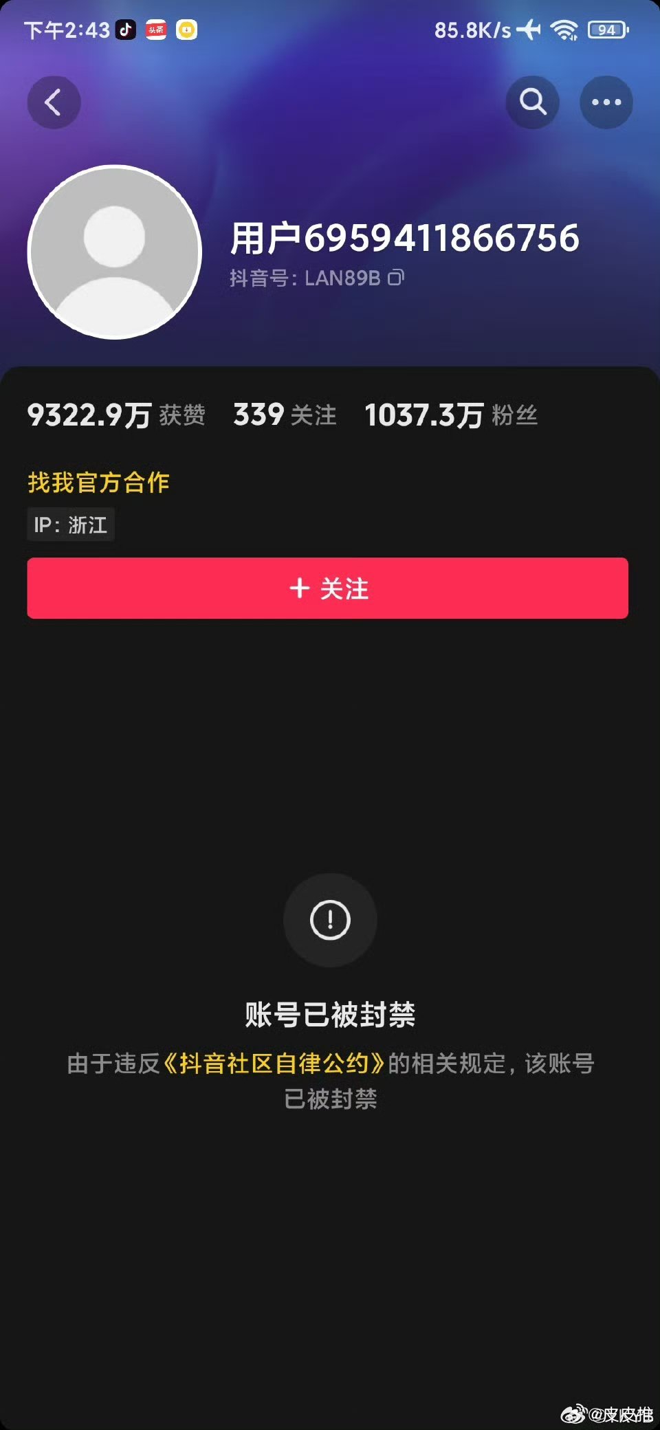 千万粉财经博主大蓝被封号事件深度解析与反思