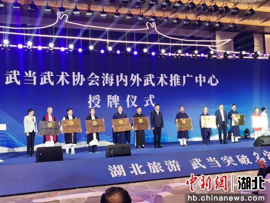 武当武术海内外推广中心授牌仪式，传承与创新融合，共促武术发展