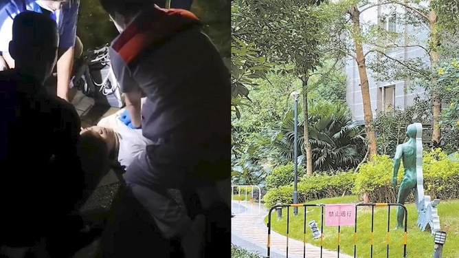男孩小区地灯漏电身亡事件