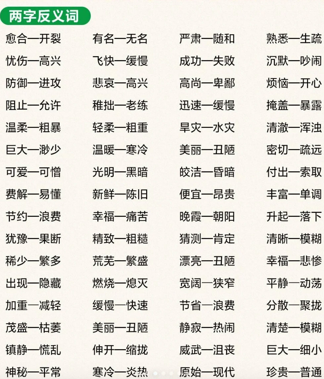 旧或陈旧的多维探讨，最新反义词探析