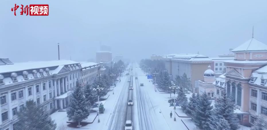 漠河雪落，中国最北城市的冬季风采