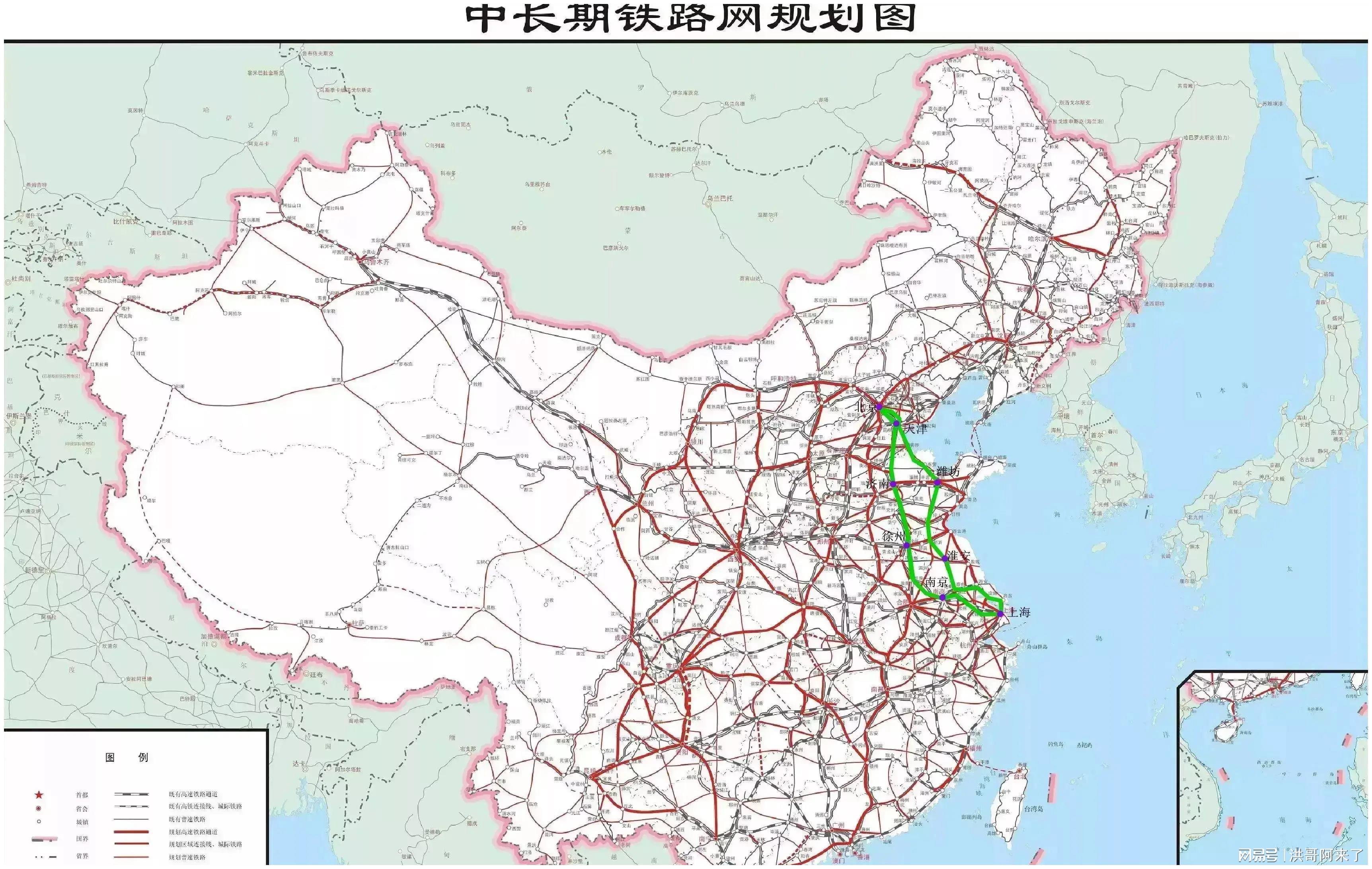 高铁最新线路图，时代脉络下的速度与变革