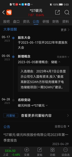 🌟ST烯碳最新公告揭秘🌟